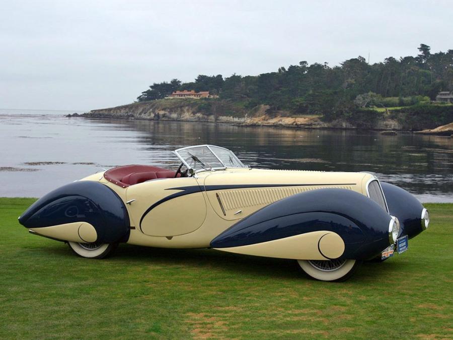  Delahaye 135 M Cabriolet par Figoni & Falaschi 1937 года  (фото 11 из 40)